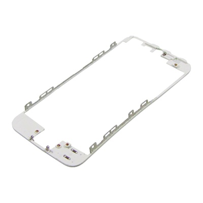 дисплейна рамка для apple iphone 5 біла з термоклеєм