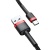 кабель baseus cafule usb - type-c 3.0a/1m (catklf-b91) (black-red) 