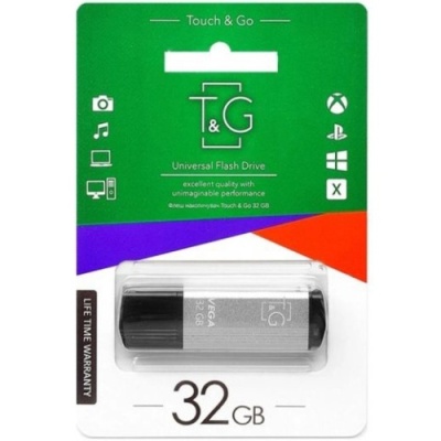 usb флеш-накопичувач tg 32gb vega 121 (сталевий) 