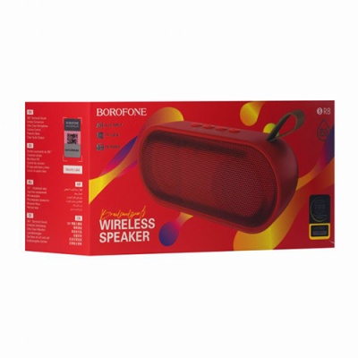 портативна колонка borofone br8 (червоний) 