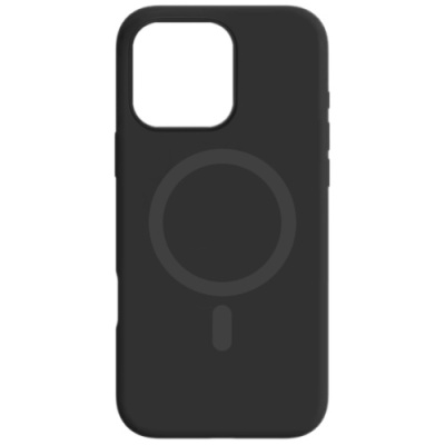 Купить чохол silicone case with magsafe для apple iphone 16 pro max (black) онлайн
