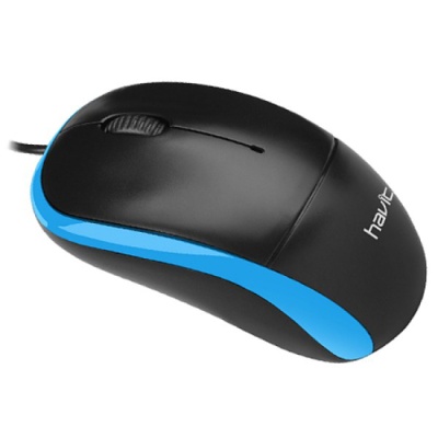 мишка дротова havit hv-ms851 blue 