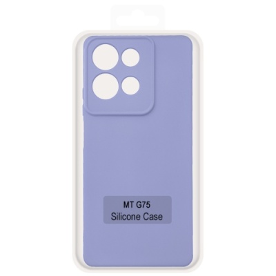 Купить чохол soft silicone case full для motorola g75 (lilac) онлайн