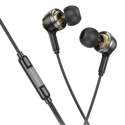 навушники borofone bm90 lightning (bluetooth connection) (чорний) 