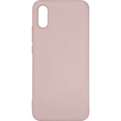 Купить силіконовий чохол soft silicone case для xiaomi redmi 9a - pink sand онлайн