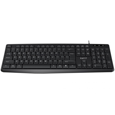 клавіатура провідна havit hv- kb2006 black 