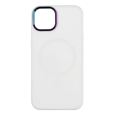 Купить чохол ag-glass chrome camera with magsafe для apple iphone 14 (white) онлайн