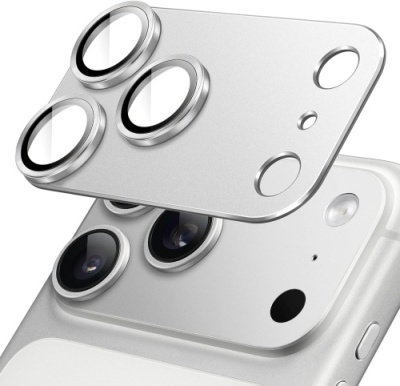 захисне скло camera full ar+af for iphone 17 pro silver 
