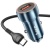 Автомобільний Зарядний Пристрій Hoco Z46 1USB/18W/QC3.0 + (USB - Type-C) (Сапфірово-синій)