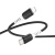 кабель hoco x82 silicone type-c - lightning 20w 3a/1m (чорний) 