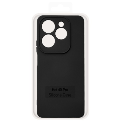 Купить чохол soft silicone case full для infinix hot 40/40 pro (black) онлайн