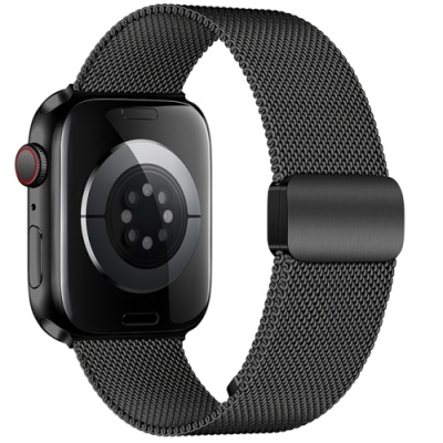 ремінець hoco wa26 для apple watch 1-11/ultra (42/44/45/49mm) (black) 
