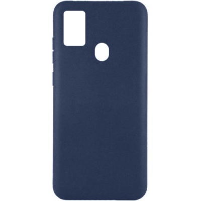 Купить силіконовий чохол soft silicone case для zte blade a31 - dark blue онлайн
