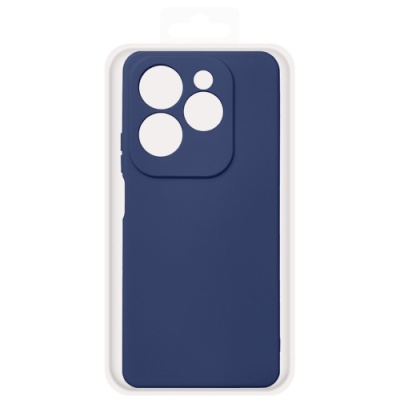 Купить чохол soft silicone case full для infinix hot 40/40 pro (синій) онлайн