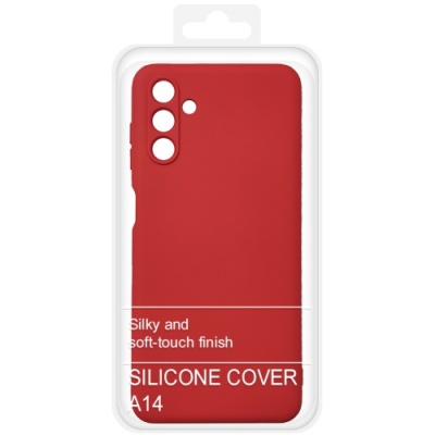 Купить чохол soft silicone case full для samsung a145 galaxy a14 4g/a146 galaxy a14 5g (червоний) онлайн