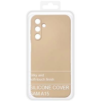 Купить силіконовий чохол soft silicone case для samsung a155 galaxy a15 4g/a156 galaxy a15 5g (пудра) онлайн