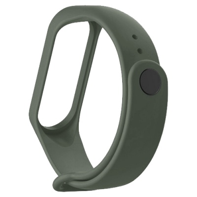 ремінець для xiaomi mi band 5/6/7 pine green 