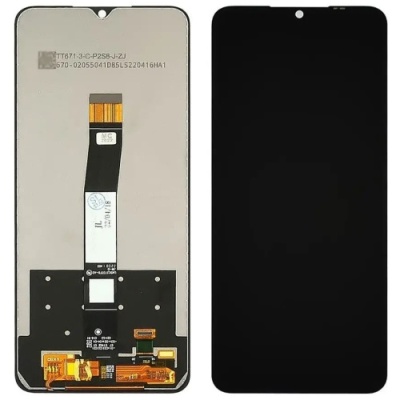 дисплей для xiaomi redmi 10c з чорним тачскріном (original china)