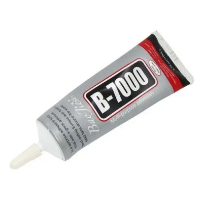 клей силіконовий mechanic b-7000 для приклеювання дисплея/сенсорного екрана, 110 м прозорий