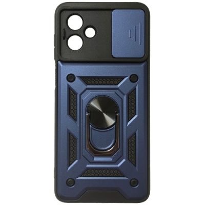 Купить чохол-накладка armor magnet camshield для motorola g14 4g - dark blue онлайн