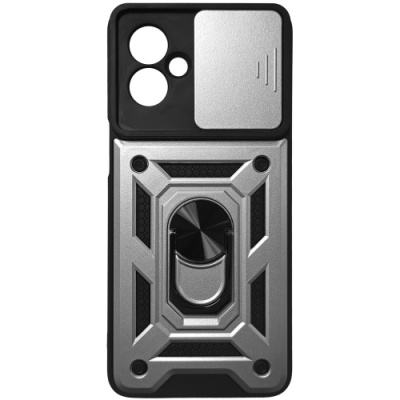 Купить чохол-накладка armor magnet camshield для motorola g55 - silver онлайн