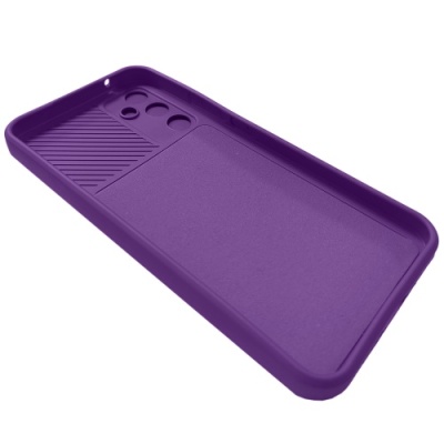 Купить силіконовий чохол soft tpu armor camshield для samsung a346 galaxy a34 5g - violet онлайн