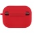 Купить чохол silicone case with fibra для навушників airpods 3 (red) онлайн