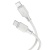 Кабель Hoco X101 Silicone (PD) Type-C - Type-C 60W/1m (Сірий) кабель hoco x101 silicone (pd) type-c - type-c 60w/1m (сірий)