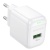мережевий зарядний пристрій borofone bas42a 1usb/18w/qc3.0 (білий) 