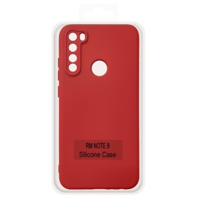Купить чохол soft silicone case full для xiaomi redmi note 8/note 8 2021 (red) онлайн