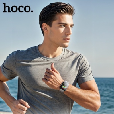 смарт-годинник hoco y28 smart sports watch (срібний) 
