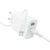 Мережевий Зарядний Пристрій Borofone BA108A 1USB/18W/QC3.0 + 1Type-C/30W/PD + (Type-C - Type-C) (Білий) мережевий зарядний пристрій borofone ba108a 1usb/18w/qc3.0 + 1type-c/30w/pd + (type-c - type-c) (білий)