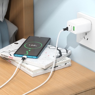 кабель borofone bx84 type-c - type-c (pd) 60w 3.0a/1m (білий) 