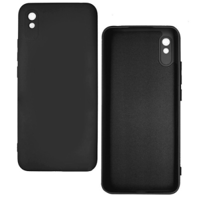 Купить чохол original soft full case hq with frame для xiaomi redmi 9a - black онлайн
