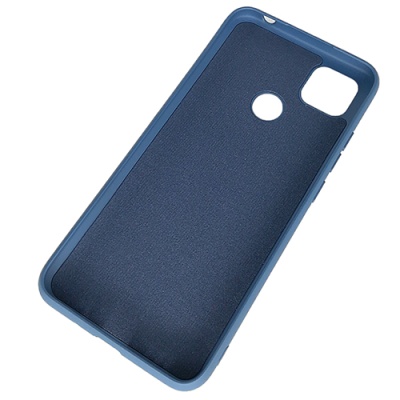 Купить силіконовий чохол soft silicone case для xiaomi redmi 9c/10a - dark blue онлайн