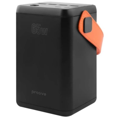 додаткова батарея power bank proove powerbox 65w 60000mah (black) 
