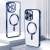 Чохол TPU Metallic Full Camera with Magsafe для Apple iPhone 15 Pro Max (Blue) Купить чохол tpu metallic full camera with magsafe для apple iphone 15 pro max (blue) онлайн