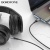кабель aux borofone bl24 3.5mm(male) - type-c(male) 1m (сірий) 