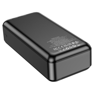 додаткова батарея power bank borofone bj27b 30000 mah (чорний) 