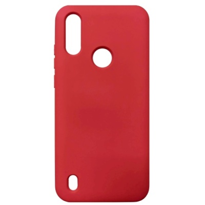Купить силіконовий чохол soft silicone case для motorola e6s/e6i - red онлайн
