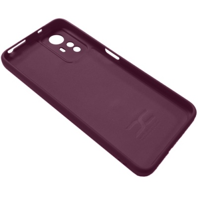Купить силіконовий чохол soft silicone case для xiaomi redmi note 12s (бордовий) онлайн