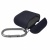 Купить чохол silicone case with fibra для навушників airpods 1/2 (dark blue) онлайн