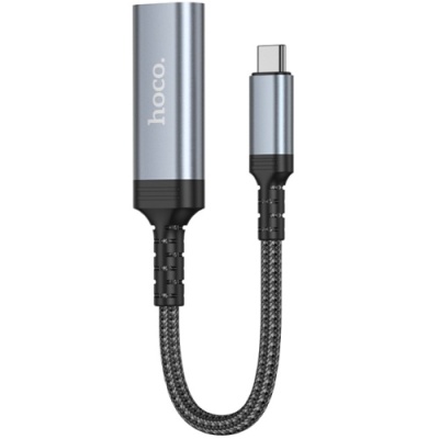 перехідник hoco ua43a type-c - hdtv (сірий) 