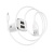Автомобільний Зарядний Пристрій Borofone BZ12 2USB/2.4A + (USB - Lightning) (Білий)