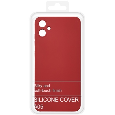 Купить силіконовий чохол soft silicone case для samsung a055 galaxy a05 (червоний) онлайн