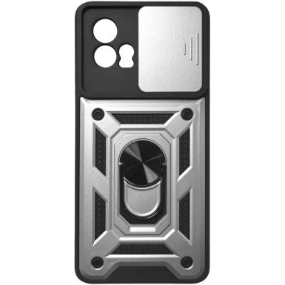 Купить чохол-накладка armor magnet camshield для motorola g72 - silver онлайн