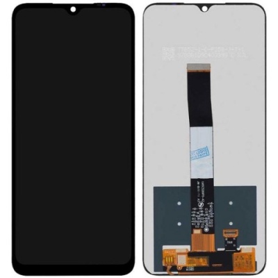 дисплей для xiaomi redmi 9a/9c/poco c3 з чорним тачскріном і рамкою original china