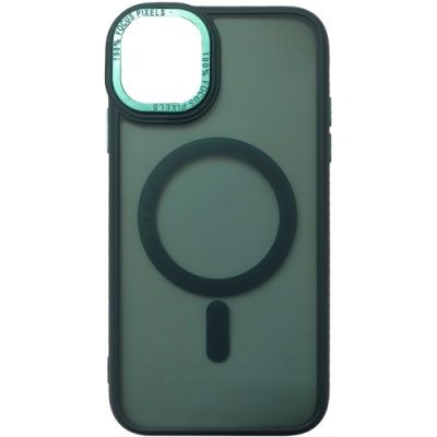 Купить чохол space tpu+pc color matte with magsafe для apple iphone 11 (green) онлайн
