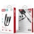 перехідник xo nbr181b lightning male - lightninig (female) + 3.5 (female) (чорний) 