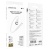 перехідник borofone bv13 type-c - 3.5 audio jack (білий) 